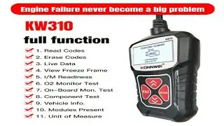 KONNWEI KW310 OBD2 Scanner Full OBDII Tools Automotive