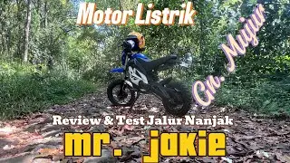 Motor listrik Mr. Jakie Trail : Review dan Test Jalur Nanjak