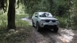 Лесная дорога L200 в стоке