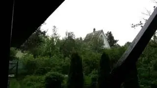 Дождь на даче