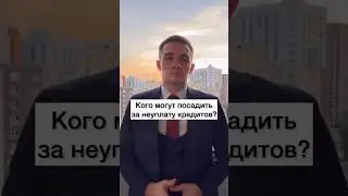 Кого могут посадить за неуплату кредита?