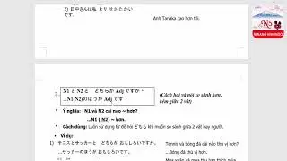 [Minna no nihongo] Ngữ pháp - Bài 12 - お祭りはどうでしたか？