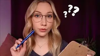 ASMR Asking You SUPER Personal and Philosophical Questions…❓
