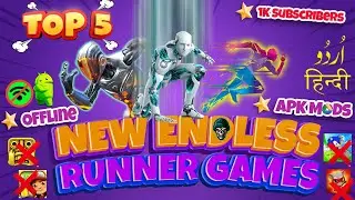 Top 5 😱(New) Endless Runner Offline Games For Android Mobile 2023 @AndroidWorldYt