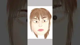 First digital art timelapse #art #drawing #artist #digitalart #music #skibiditoilet #shorts #viral
