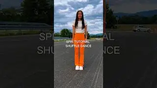 Spin Tutorial | Slow Motion | #shuffledance