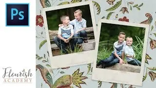 How to Add Photos to Card Templates in Photoshop