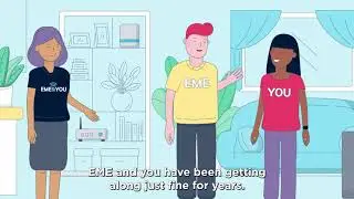 EME & YOU - Australian telecommunication animated explainer video