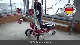 Вакуумна количка за монтаж и преместване на стъкло UPLIFTER UPT 250