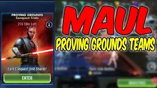 Maul Proving Grounds Tier SWGOH