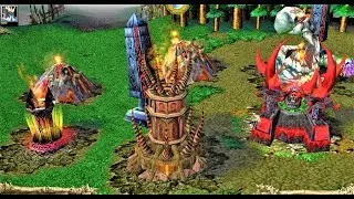 Warcraft 3 Race Gameplay - Burning Legion (Demons) - Custom Race