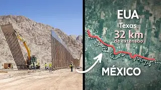 New Wall Between Mexico and the United States