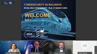 ENISA-ERA Conference:  Cybersecurity in Railways - Day 1