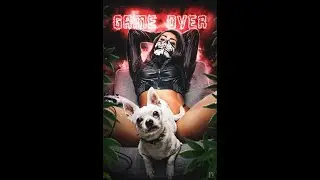 Photoshop Speed art (GAME OVER)