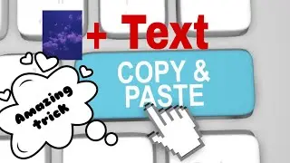 how to copy paste photo and picture together in window 10 | Amazing trick