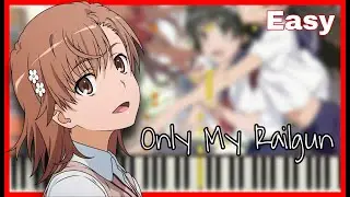 Only My Railgun - fripSide [Piano Tutorial] (Synthesia)