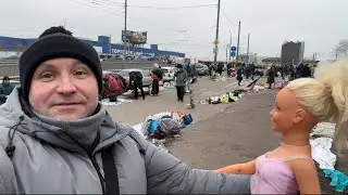 Огромная БАРАХОЛКА в Киеве/ЗОЛОТО/СЕРЕБРО/ЗНАКИ/ЧАСЫ