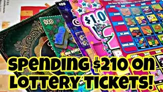 Spending $210 on Texas Lottery tickets and.....