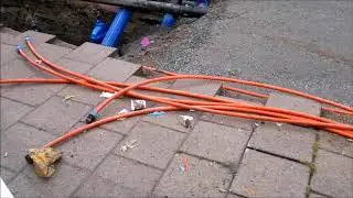 Шведская зарисовка: подогрев тротуара 2 и велопарковка.