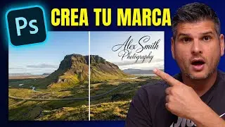 🚨LEARN HOW to create a WATERMARK or SIGNATURE in PHOTOSHOP 👉🏻 TUTORIAL  