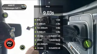 Golf 7R-Rs  950 hp   9.0 sec  in street