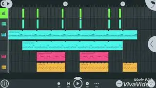 Fl studio mobile  relaxing piano beat( original.)
