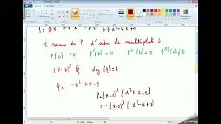 Algebre : Factorisation dans R[X]
