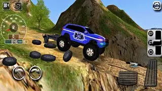 4x4 Off-Road Rally 7 free ride and level extreme#across the river bridge#android gameplay