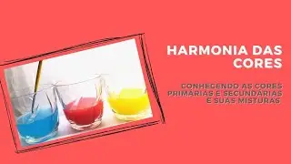 Harmonia das Cores | Cores Primárias e Secundárias