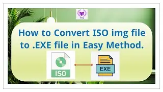 How to Convert ISO img file to .EXE file in Easy Method || In Bangla.
