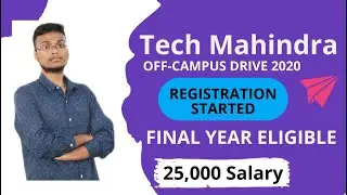 Tech Mahindra recruitment | CSE, IT, E&C, E&TC Engineering, and MCA students can apply