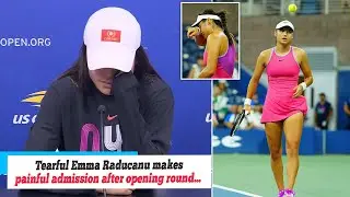 Sport News: Tearful Emma Raducanu makes painful admission after opening round defeat at the US...