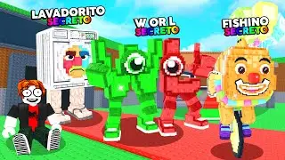 W OR L, LAVADORITO, LOS PLANITOS E TODOS 7 BRAINROT DA ATUALIZAÇÃO DO ROUBE UM BRAINROT 🔥 (INCRÍVEL)