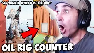 Summit1g can't believe Spoonkid's oil rig counter vent strategy works against a duo in Rust