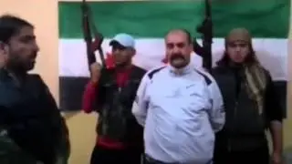 18+ FSA war crimes - abduction and torture of elderly pro-government civilian