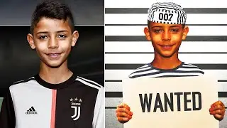 CRISTIANO RONALDO JR is WANTED by POLICE. Ronaldo's son scandal