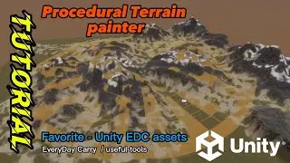 Unity EDC - Procedural Terrain Painter