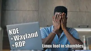 Headless Remote Desktops on KDE with Wayland (don't really work)