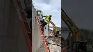 Kickback of a wall saw 