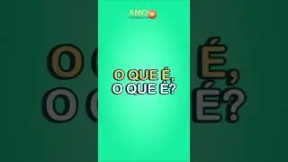 O que é, o que é, adivinhas adivinhações charadas e enigmas A R_ _ #shorts #oqueé #youtubeshorts