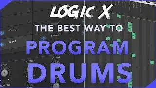 How To Program & Sequence Drums In Logic X