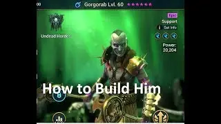 Gorgorab - How To Build Him Raid Shadow Legends