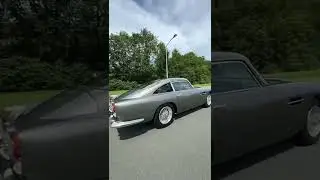 Aston Martin DB5 drive-by (from Noble House Classics) #astonmartin #db5 #jamesbond #classiccar