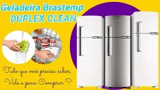 GELADEIRA BRASTEMP DUPLEX CLEAN FROST FREE -  BRN39