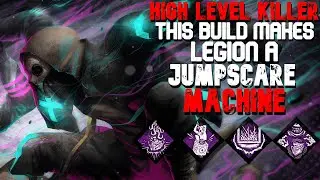 HIGH LEVEL LEGION!! THIS BUILD VS SWF IS THE UTLIMATE JUMPSCARE LEGION BUILD...(Dead by daylight)