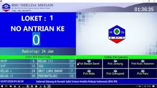 Sistem Antrian Rumah Sakit - Terhubung Ke Mobile JKN BPJS Kesehatan