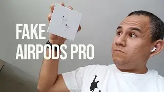 Compré unos AirPods Pro FAKE por poco más de 8 dólares... y esta fue mi sorpresa