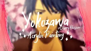[Timelapse] Yokozawa Takafumi + Cherry Blossom - Acrylic Painting