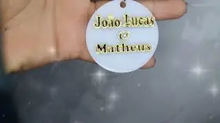 Chaveiros em acrílico