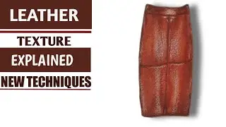 How to draw Leather | Leather Texture | Fashion illustration